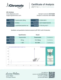 Tesamorelin 20mg